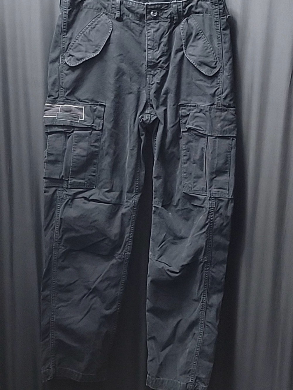 Ralph Lauren Denim & Supply Black Cargo Pants 33x32